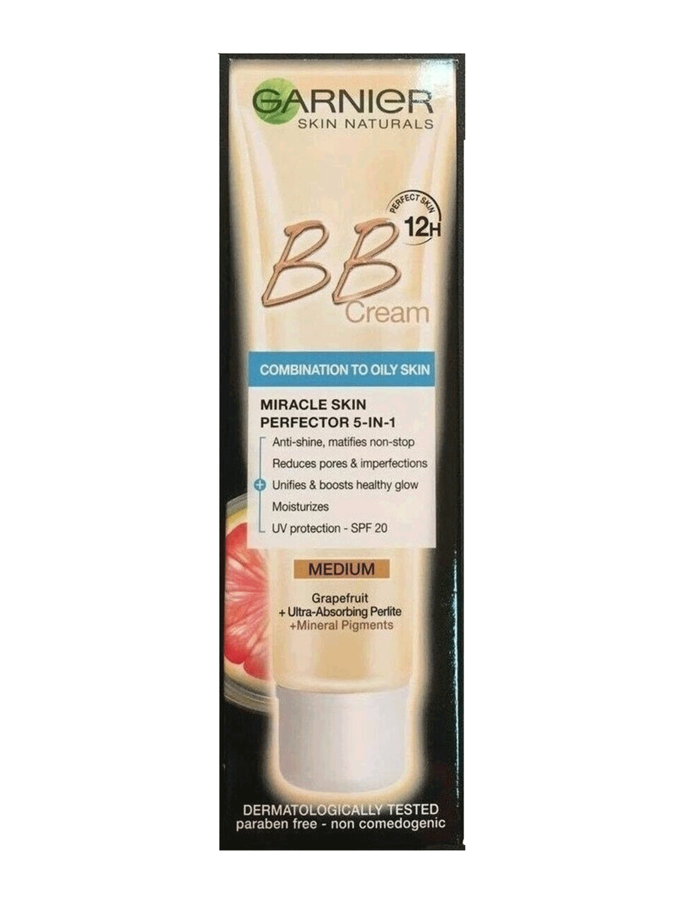 Garnier Skin Naturals Miracle Perfector BB Oil free krema Medium